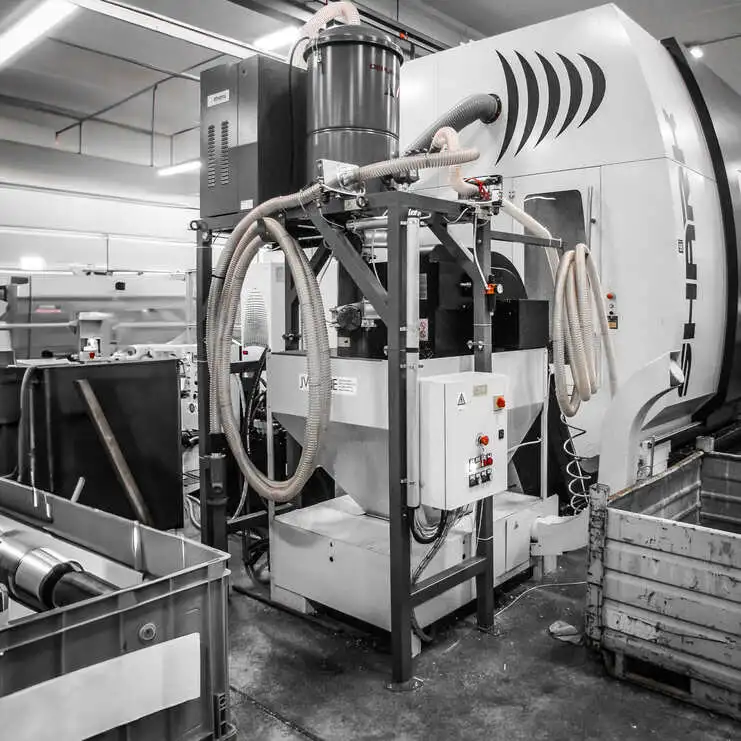 Example installation of a centralised vacuum system