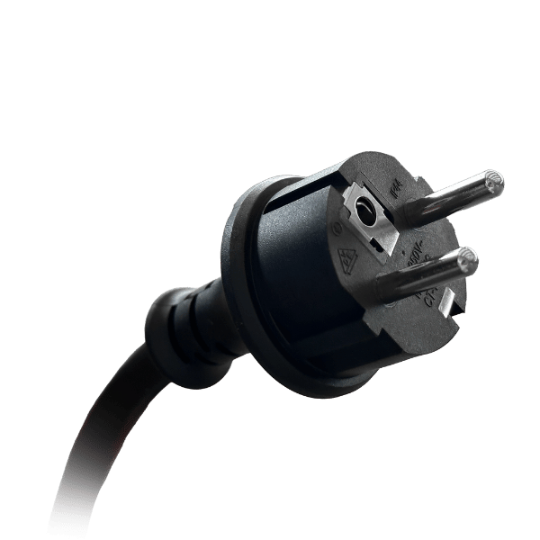 Schuko-type plug