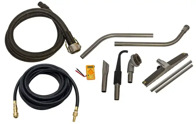 Static dissipative Ø38 mm tool kit with air supply hose for the Tiger-Vac SS-10 (4W) RE HEPA