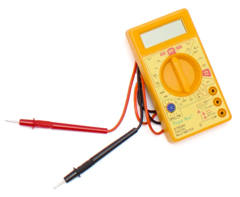 Multimeter til kontrol af afledningsmodstand, medfølger Tiger-Vac SS-10 (4W) SK HEPA