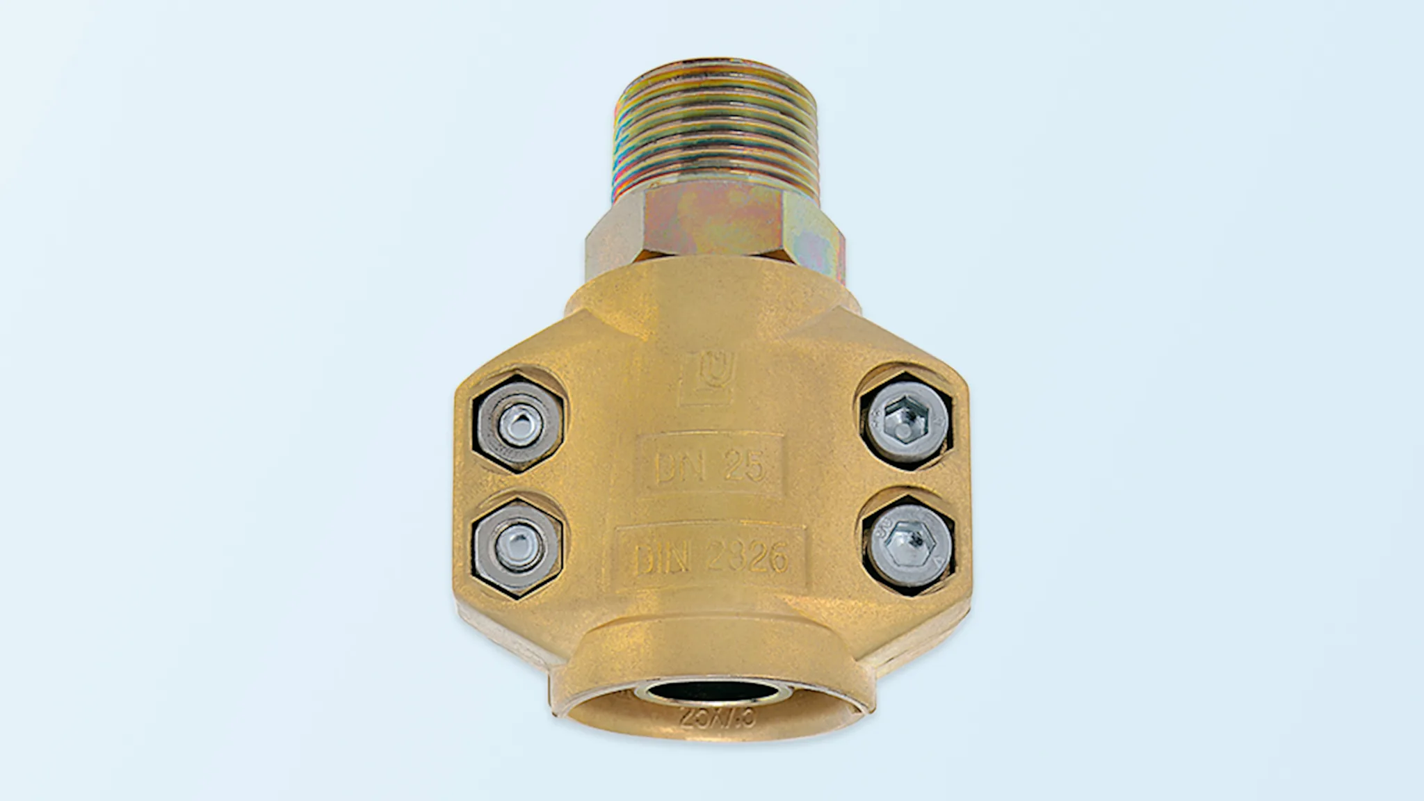 High-pressure steam hose coupling