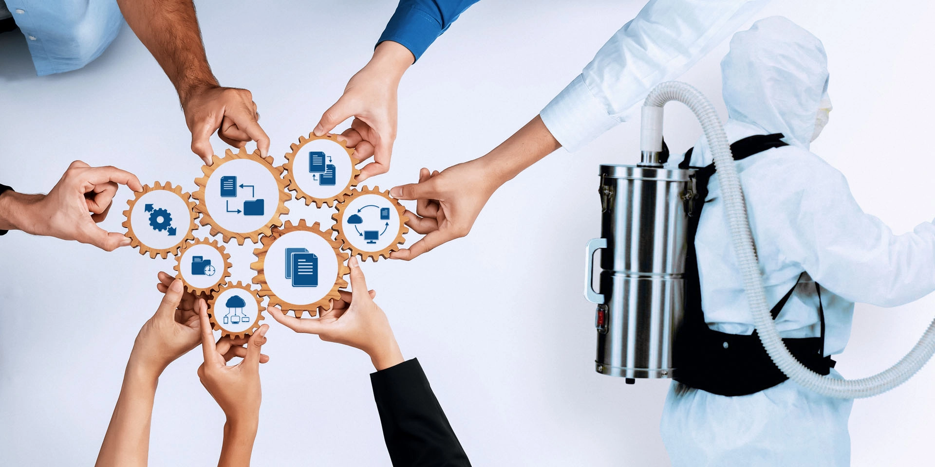 Samarbejde og systemforst&aring;else &mdash; Particulair som specialr&aring;dgiver i farmaceutiske og kliniske produktionsmilj&oslash;er