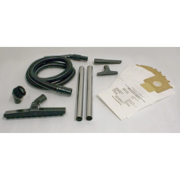 Complete accessories kit for Tiger-Vac AS-10 HEPA — hose, wands and nozzles