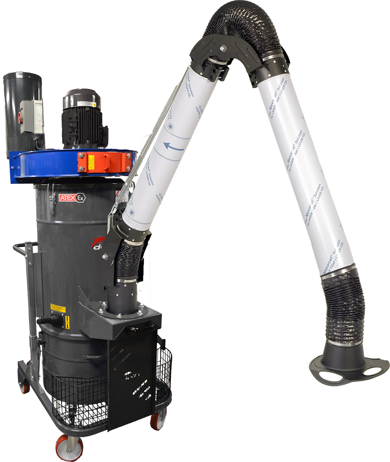 Delfin ZFR EV AP 560 K4 and ZEFIRO EV AP 560 K5 powerful dust collectors for localised point extraction