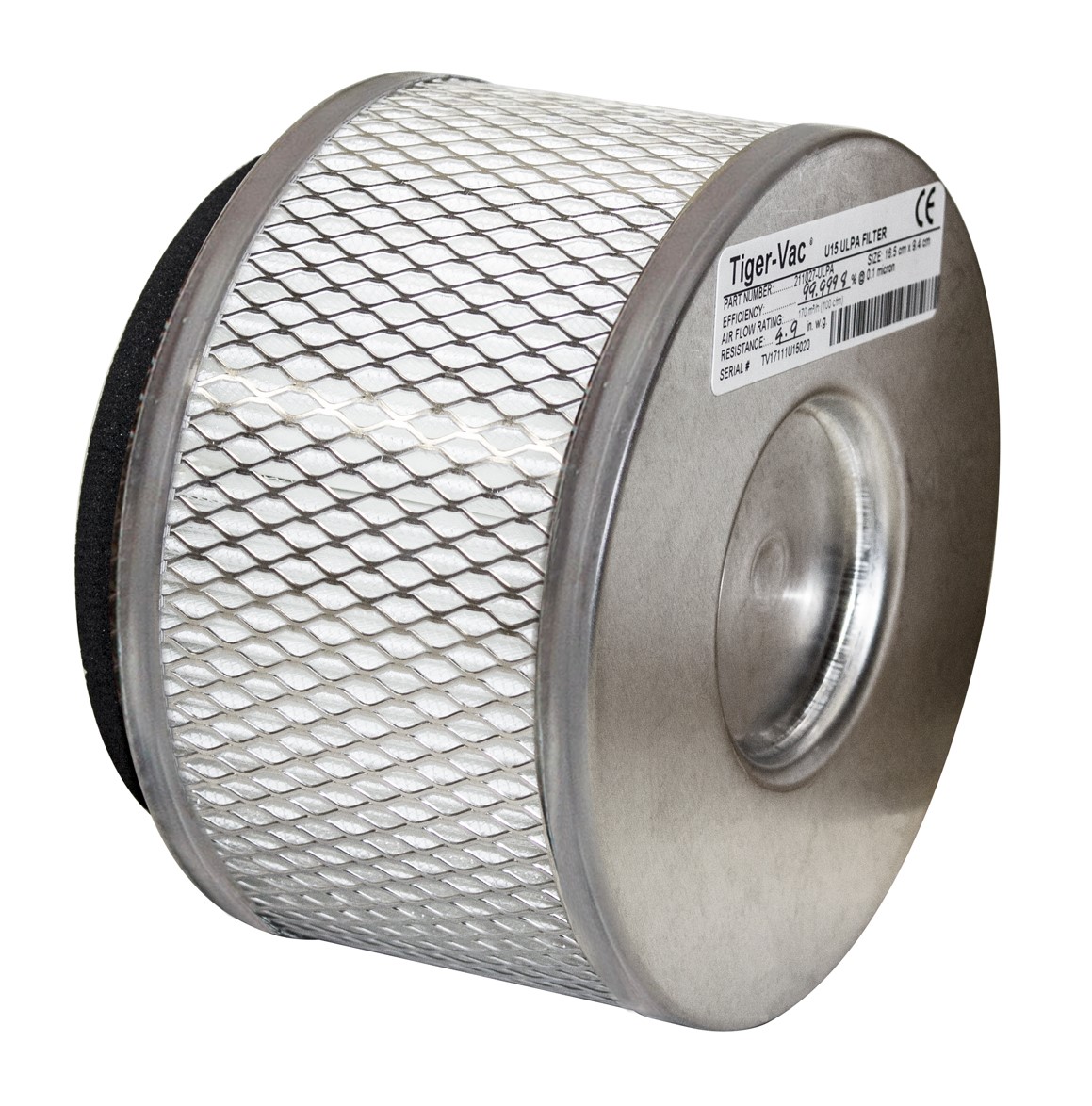 ULPA U15-filter til Tiger-Vac CWR-10 PHARMA, del nr. 211027