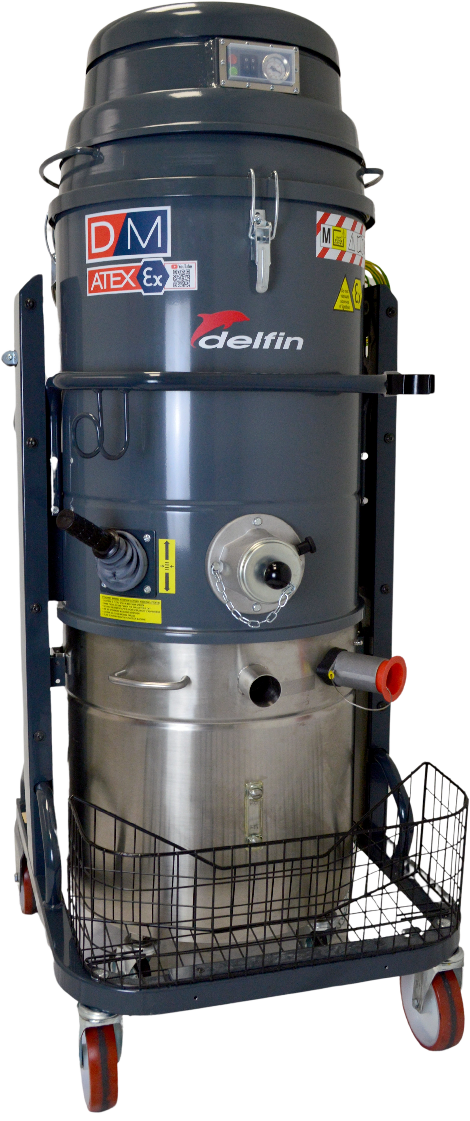 Delfin DM2 1/2D INERT &mdash; ATEX oil inerting vacuum Zone 20/21