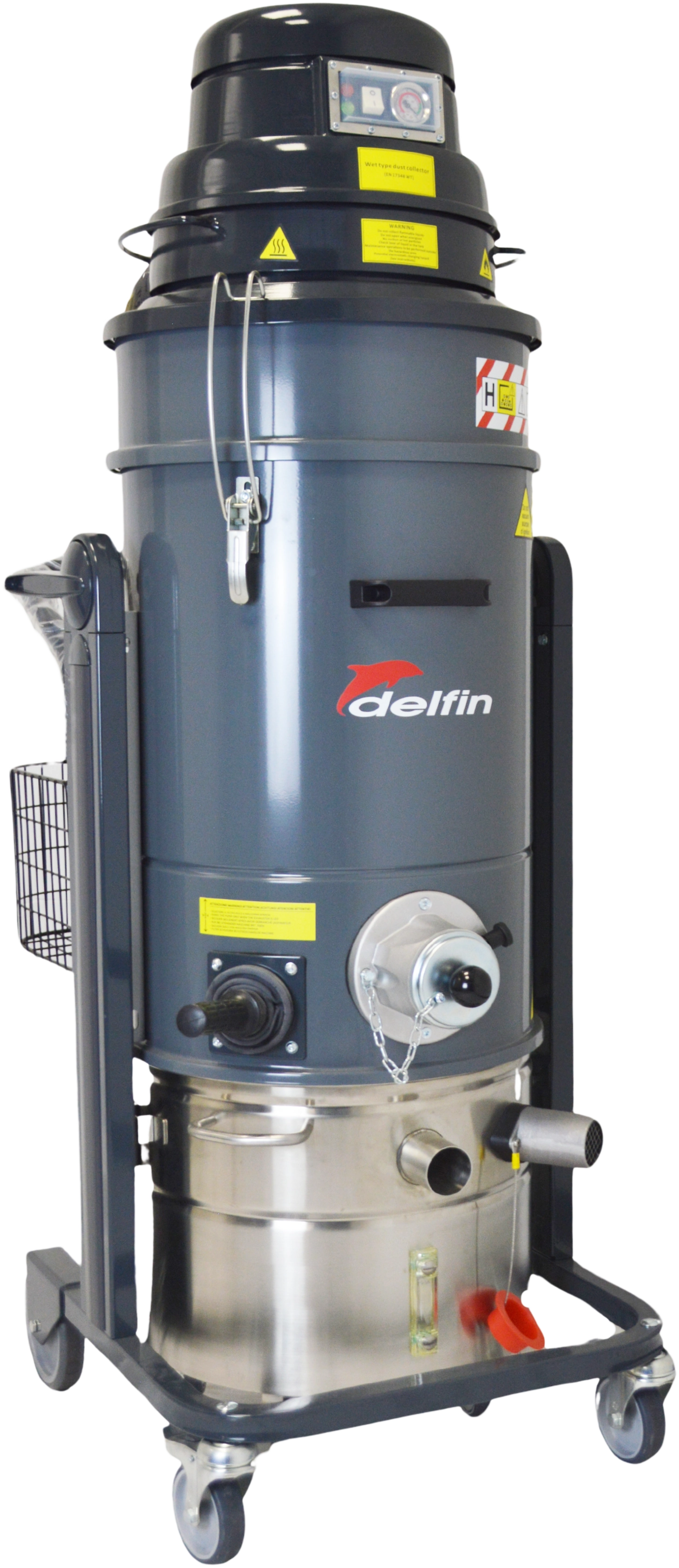 Delfin MTL 451 1/2D INERT &mdash; ATEX olie-inertiserings-st&oslash;vsuger til selvant&aelig;ndende metalpulver