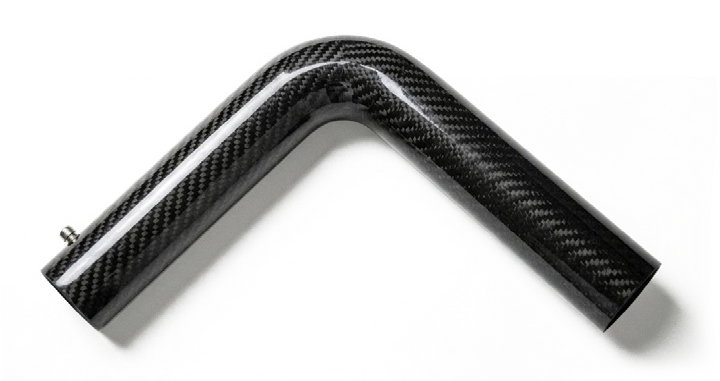 90-degree carbon fibre bend for CleanUp system