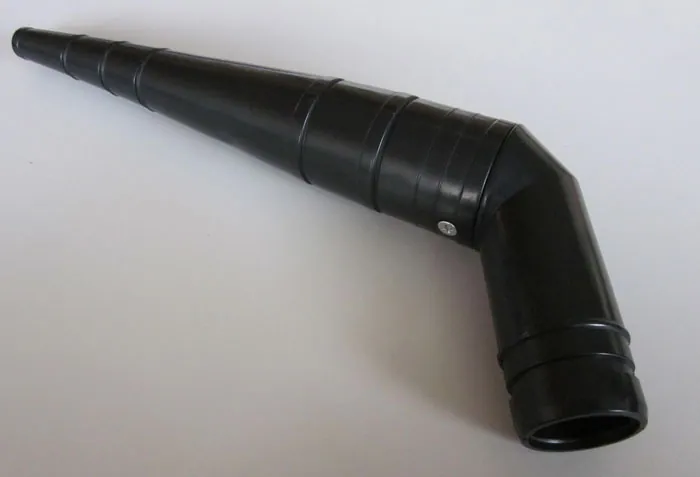 PB GUN antistatic pistol nozzle in black NBR for ATEX Zone 21 and Zone 22