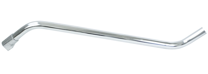 Dobbeltb&oslash;jet gulvr&oslash;r i rustfrit st&aring;l AISI 304 med quick-fit kobling &ndash; R65148XG / R65067XG, &Oslash;40&ndash;&Oslash;50 mm