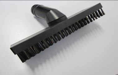 WALLY vægbørste FDA variant – grå gummi og aluminium med FDA-børster