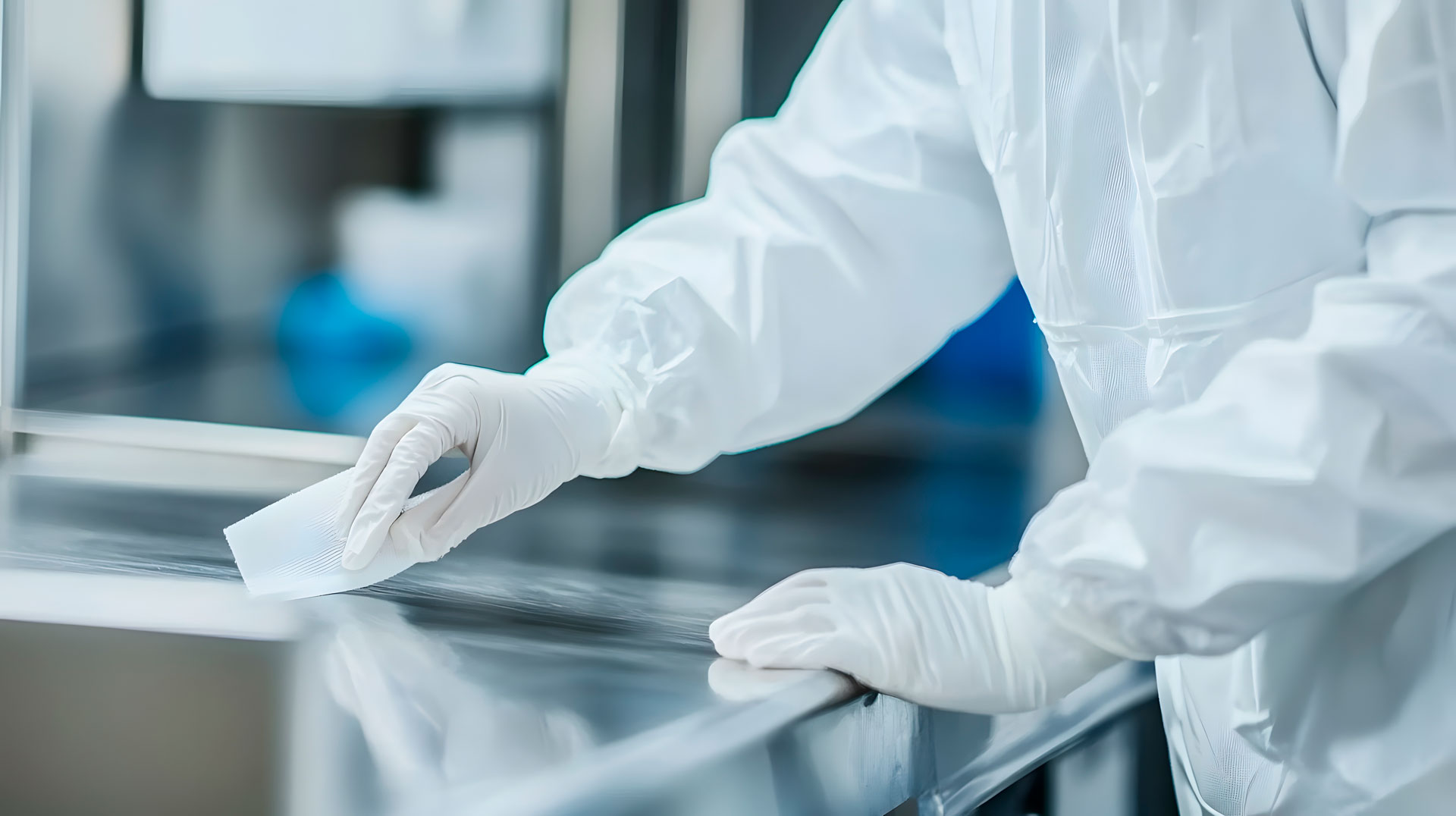 Cleanroom-rengøring med fokus på dokumenteret partikelfjernelse