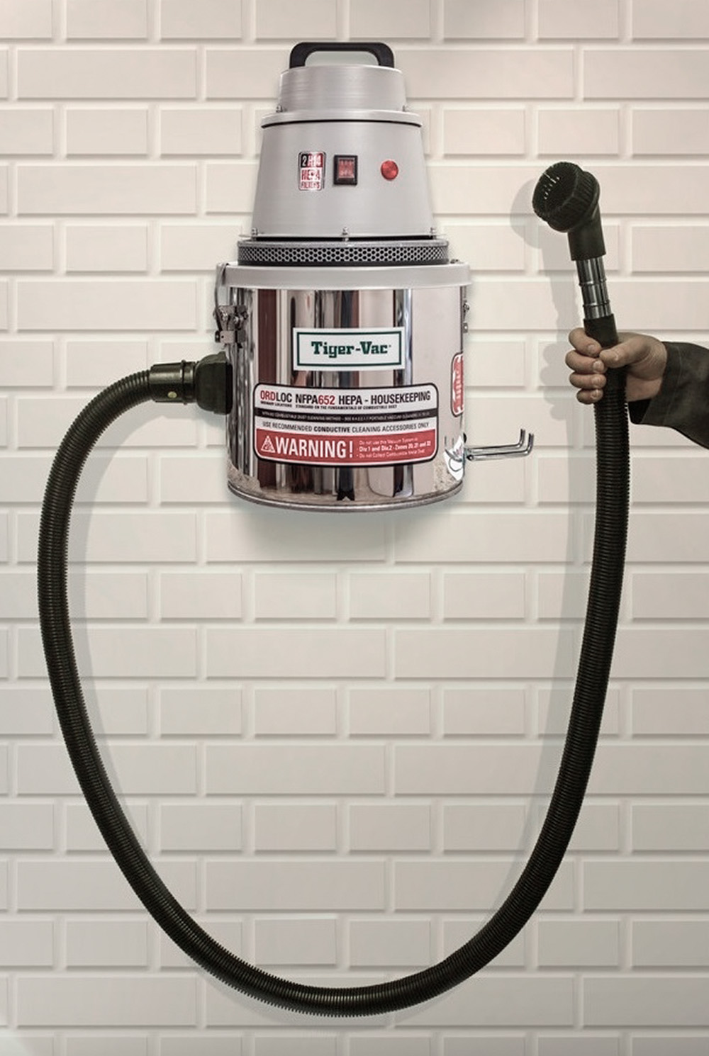 Tiger-Vac 2D-1 (PCS-WM) HEPA ORDLOC – bærbar model