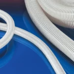 NORRES NORPLAST® PUR-C 385 AIRFLEX AS – transparent, fleksibel PUR-slange med PVC-spiral.