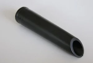 Konisk Skrårør Black Line ATEX ESD i antistatisk NBR-gummi til industrielt støvsugningsudstyr