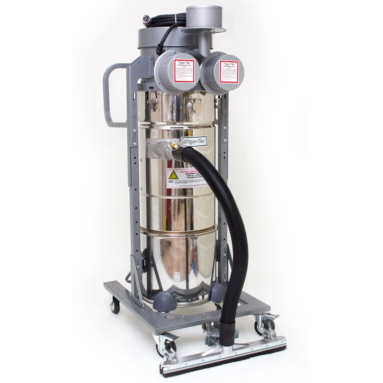 4D-35L EX DT med valgfrit frontmonteret gulvmundstykke til store overflader.