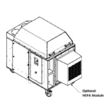 Valgfrit HEPA-modul til CD-1200 EX.