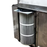 Ledende filterpatron med Reverse Purge rensning.