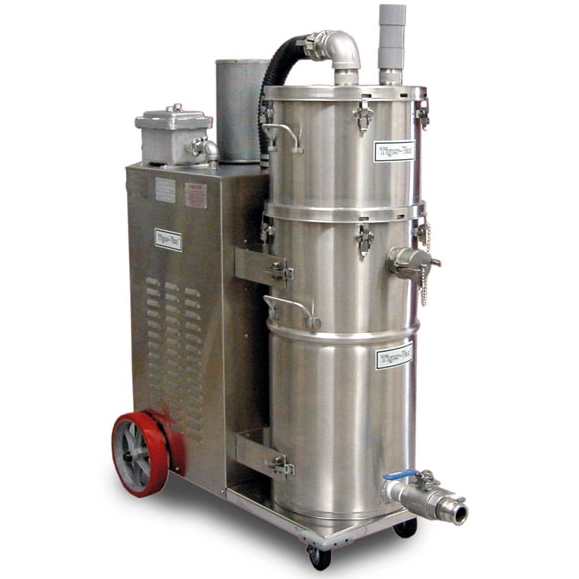 Tiger-Vac CD-3 EX (Wet & Dry) 1/2GD industristøvsuger i rustfri stål.