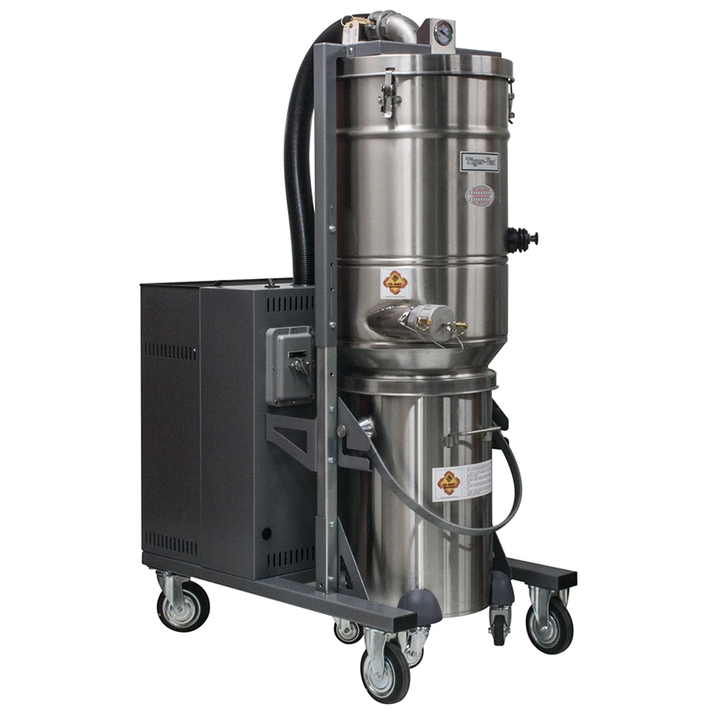 Tiger-Vac CD-4 EX (MFS) – industristøvsuger med aftagelig tank og filterkammer.