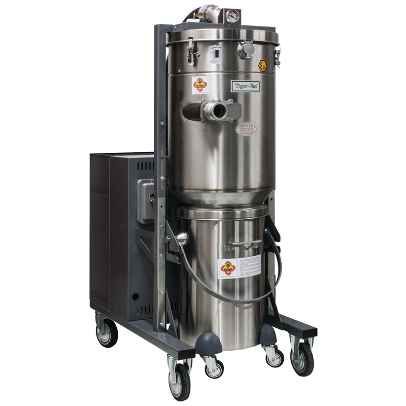 Tiger-Vac CD-4 EX (MRP) – ATEX industristøvsuger med rustfri tank.
