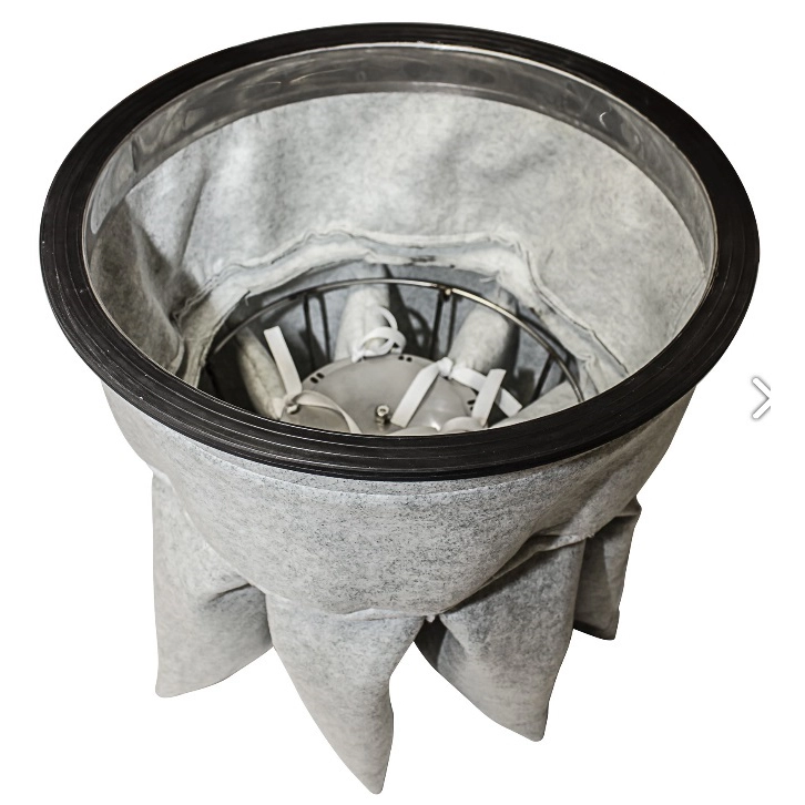 – Stjerneformet statisk dissipativt hovedfilter med filterkurv, som følger med Tiger-Vac CD/EUR-36L EX DT (MFS) HEPA.