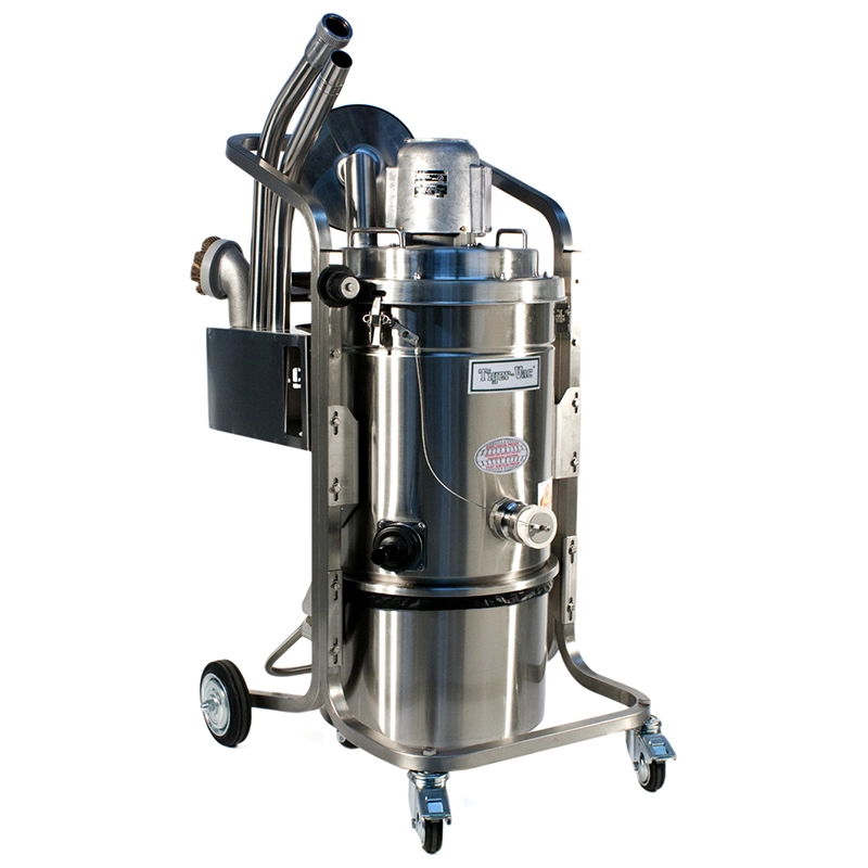 Tiger-Vac EXP1-10 (25L) DT RE HEPA MFS – ATEX 2GD pharma-støvsuger, ISO Class 4 kompatibel.