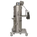 Sideview af EXTENDED-modellen, viser den høje filtersektion og ESD-sikkert kabelophæng.