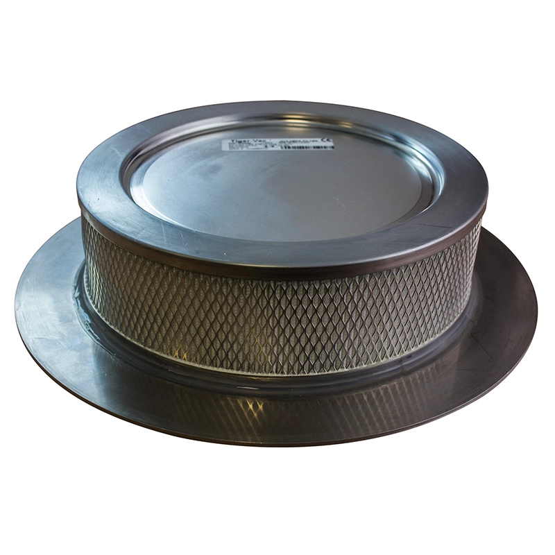 Rundt HEPA H14-filter til 4D-35L EX DT MFS HEPA, 99,99% ved 0,3 µm.