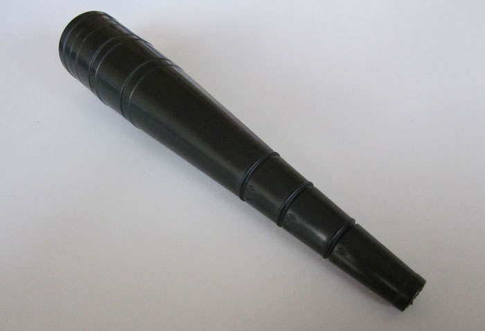 Stor konus Black Line ATEX ESD antistatisk konisk mundstykke i NBR-gummi