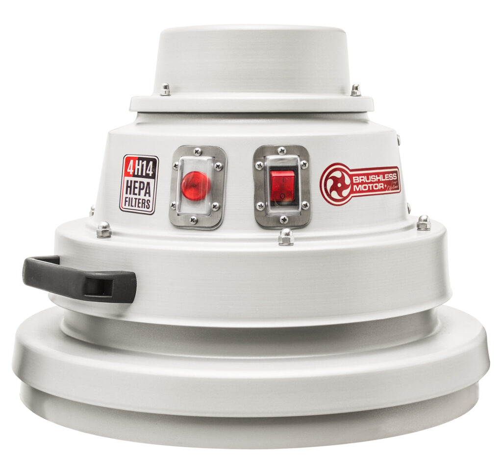 Tiger-Vac C-10 EX (4W) EU – børsteløs BLSD-motortop med 4 individuelt testede H14-filtre.