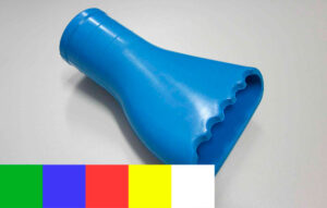 Bred dyse i FDA-godkendt gummi – Colour Line (FOOD/FDA) – til farvekodning i fødevare- og pharmaområder