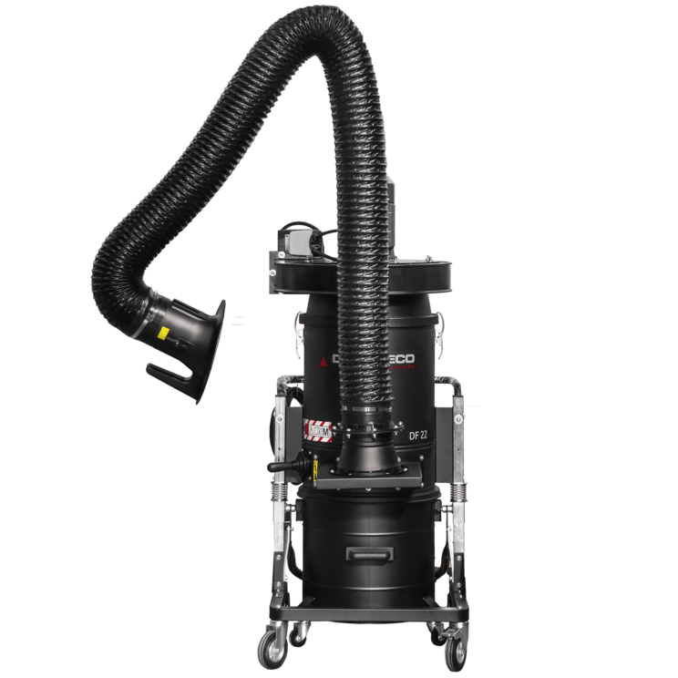 Depureco DF – mobil partikelfanger til luftbårent støv