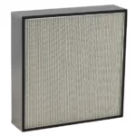 HEPA Filter with Metallic Frame for easy replacement