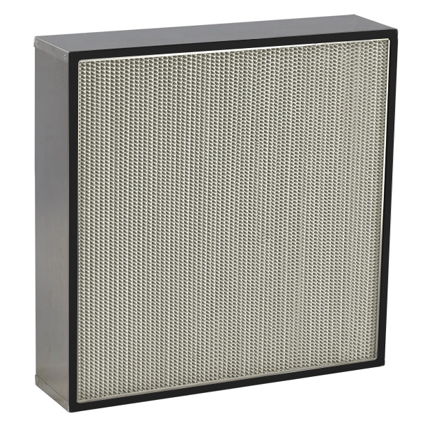 HEPA Filter with Metallic Frame for easy replacement