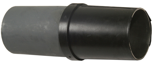 HOCH slangekobling i grundet stål og gummi til KLVH klaffeventil