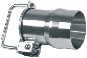 KLVA flapventil med konisk indløb til indføring i rør