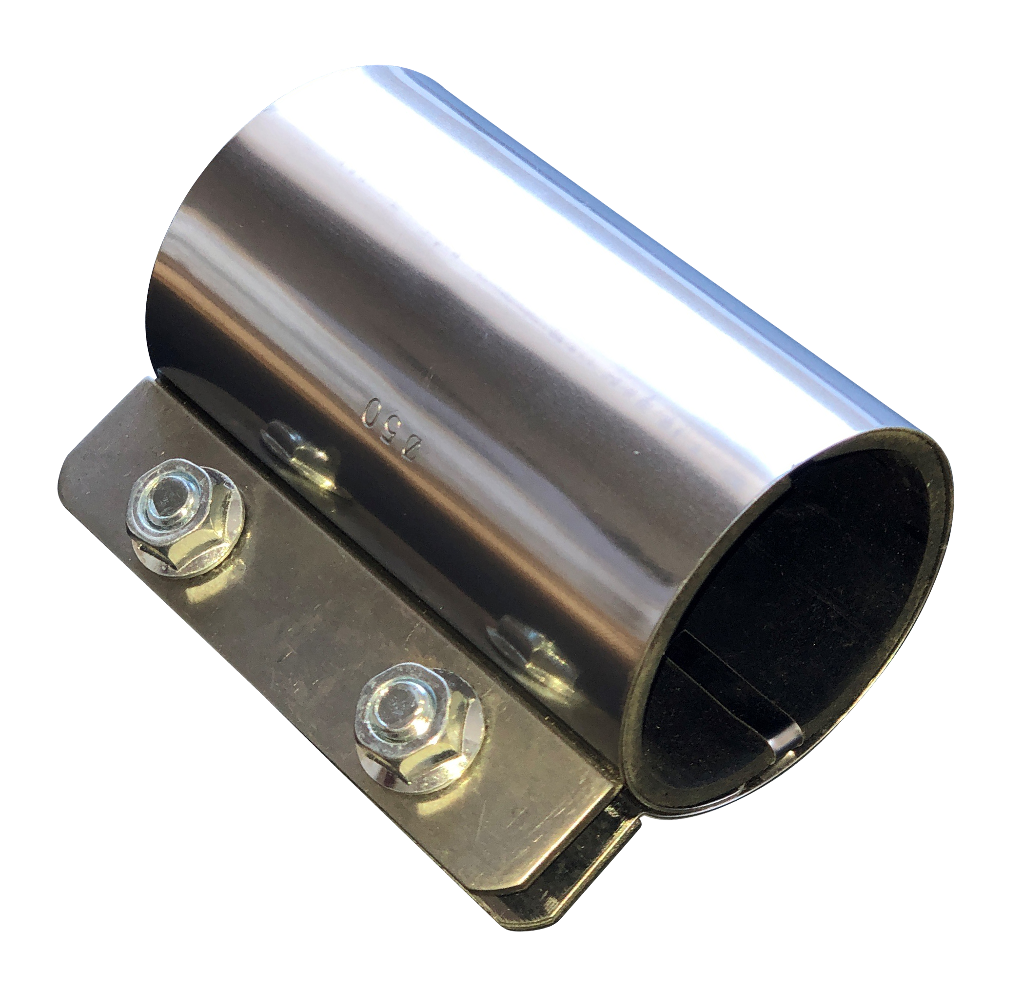 PICO-LONG rørkobling 100 mm i rustfrit stål til samling af rør i industrielt udsugningssystem