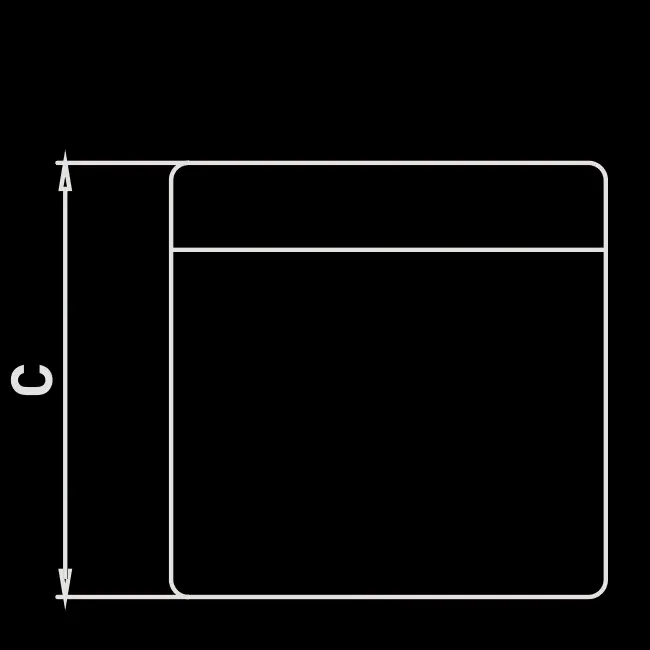 HTB1P enclosure dimension C